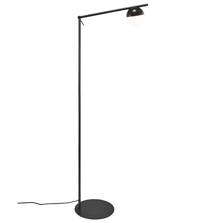 Nordlux Contina Floor Lamp Black/Opal - Comet Lighting