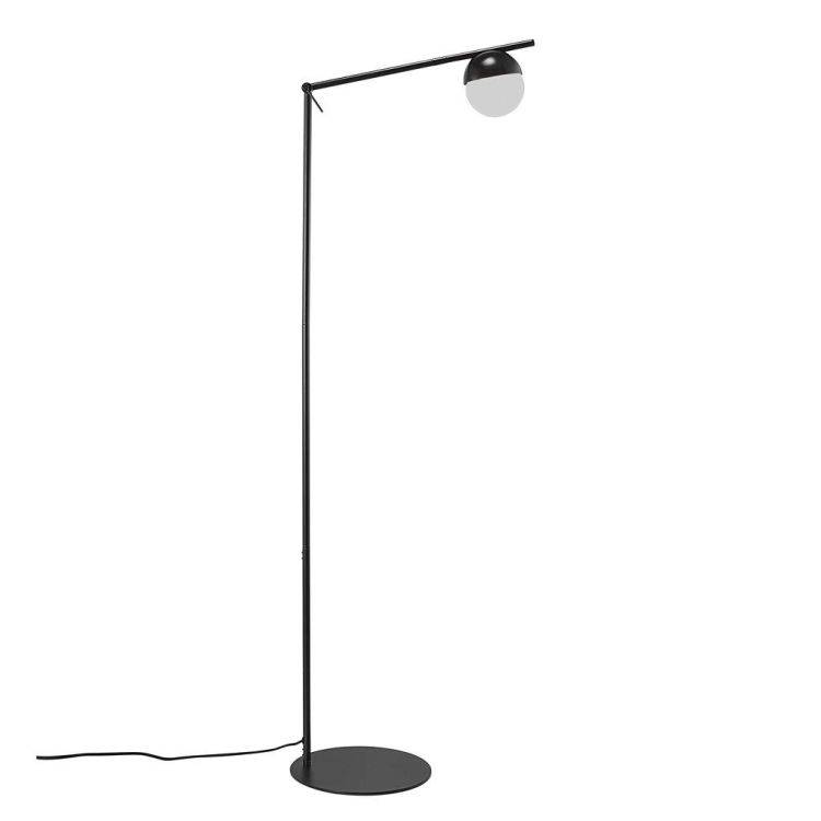 Nordlux Contina Floor Lamp Black/Opal - Comet Lighting