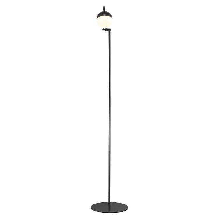 Nordlux Contina Floor Lamp Black/Opal - Comet Lighting