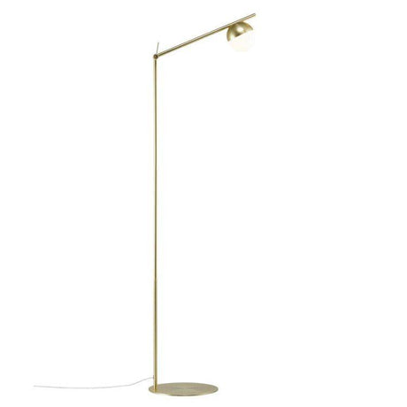 Nordlux Contina Floor Lamp Brass/Opal - Comet Lighting