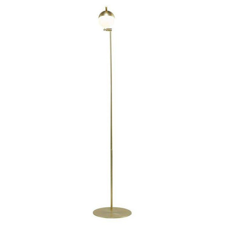 Nordlux Contina Floor Lamp Brass/Opal - Comet Lighting