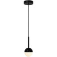 Nordlux Contina Pendant Ceiling Light Black/Opal - Comet Lighting