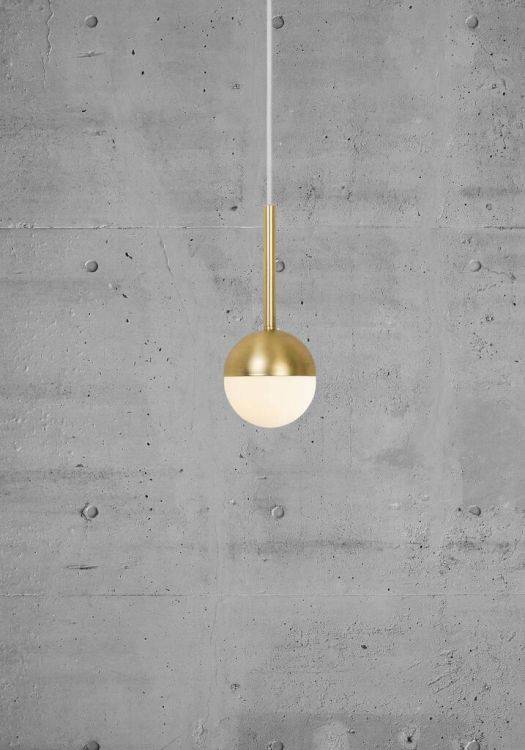 Nordlux Contina Pendant Ceiling Light Black/Opal - Comet Lighting