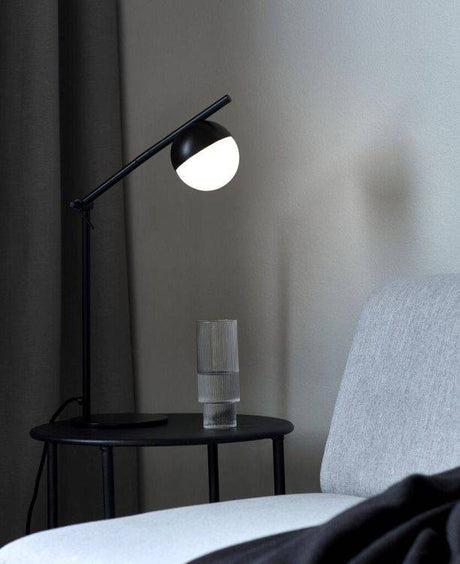 Nordlux Contina Table Lamp Black/Opal - Comet Lighting