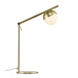 Nordlux Contina Table Lamp Brass/Opal - Comet Lighting