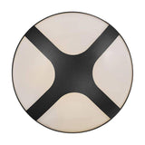 Nordlux Cross 25 Outdoor Wall Light Black - Comet Lighting