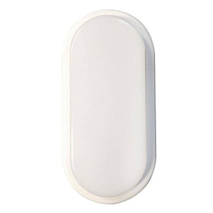 Nordlux Cuba Energy Outdoor Oval Wall Light White/Opal - Comet Lighting