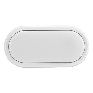 Nordlux Cuba Energy Outdoor Oval Wall Light White/Opal - Comet Lighting