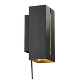 Nordlux Curtiz Wall Light Black - Comet Lighting