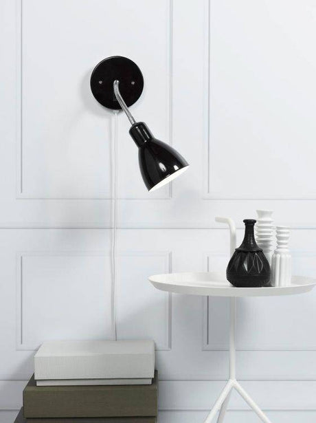 Nordlux Cyclone Wall Light Black - Comet Lighting