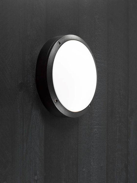 Nordlux Desi 22 Outdoor Wall Light Black - Comet Lighting