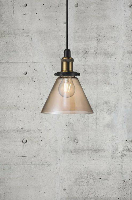 Nordlux Disa Pendant Ceiling Light Amber - Comet Lighting