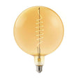 Nordlux E27 LED Smart 200mm Globe Amber 4.7w 2200k 380lm Dimmable - Comet Lighting