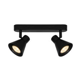 Nordlux Eik 2 Spot Light Black - Comet Lighting