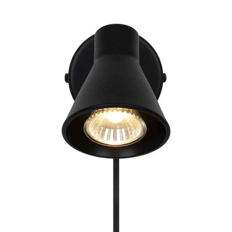 Nordlux Eik Wall light Black - Comet Lighting