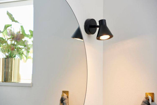 Nordlux Eik Wall light Black - Comet Lighting