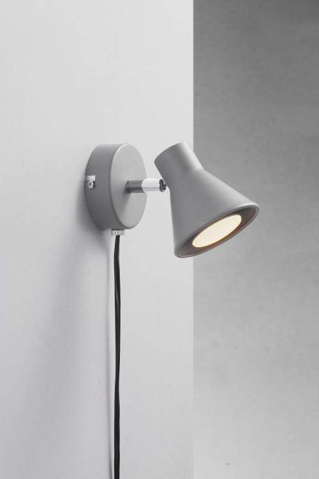 Nordlux Eik Wall Light Mat Grey - Comet Lighting