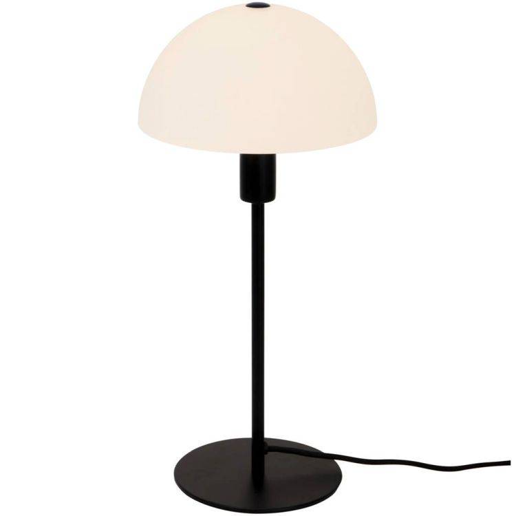 Nordlux Ellen Table Lamp Opal/Black - Comet Lighting