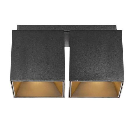 Nordlux Ethan 2Lt Ceiling Spotlight Black - Comet Lighting