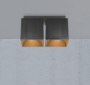 Nordlux Ethan 2Lt Ceiling Spotlight Black - Comet Lighting