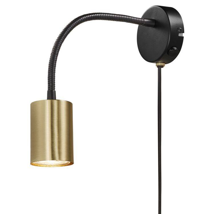 Nordlux Explore Flex Wall light Brass - Comet Lighting