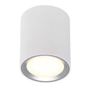 Nordlux Fallon Long Downlight Brushed steel - Comet Lighting