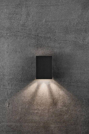 Nordlux Fold 10 Wall Light Black/Clear - Comet Lighting