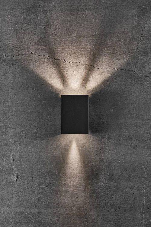 Nordlux Fold 10 Wall Light Black/Clear - Comet Lighting