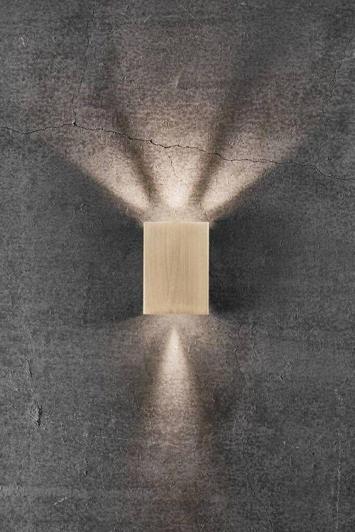 Nordlux Fold 10 Wall Light Brass/Clear - Comet Lighting