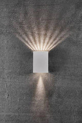 Nordlux Fold 10 Wall Light White/Clear - Comet Lighting