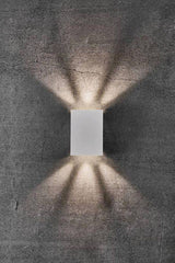 Nordlux Fold 10 Wall Light White/Clear - Comet Lighting