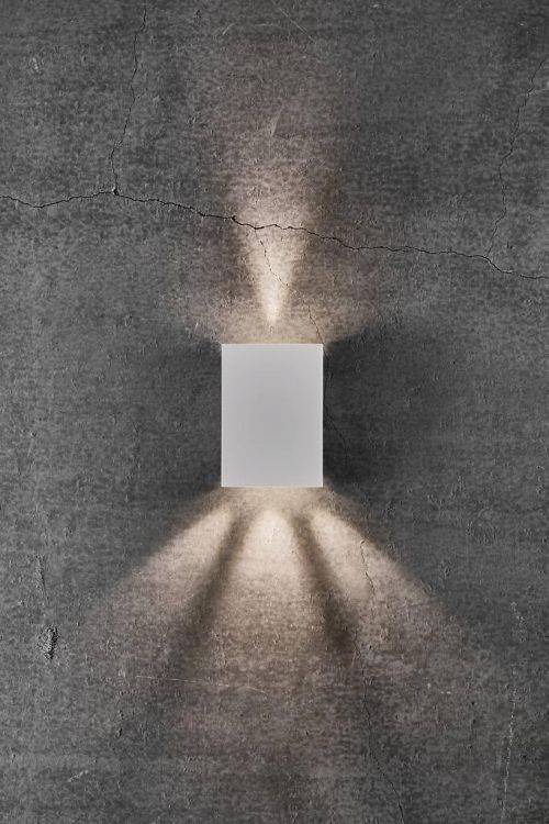 Nordlux Fold 10 Wall Light White/Clear - Comet Lighting