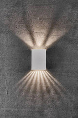 Nordlux Fold 10 Wall Light White/Clear - Comet Lighting