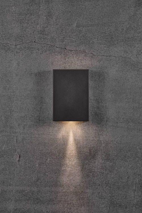 Nordlux Fold 15 Wall Light Black/Clear - Comet Lighting