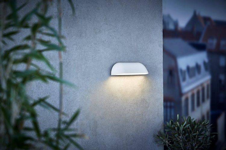 Nordlux Front 26 Outdoor Wall Light White - Comet Lighting