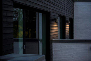 Nordlux Front Single Outdoor Wall Light Black - Comet Lighting