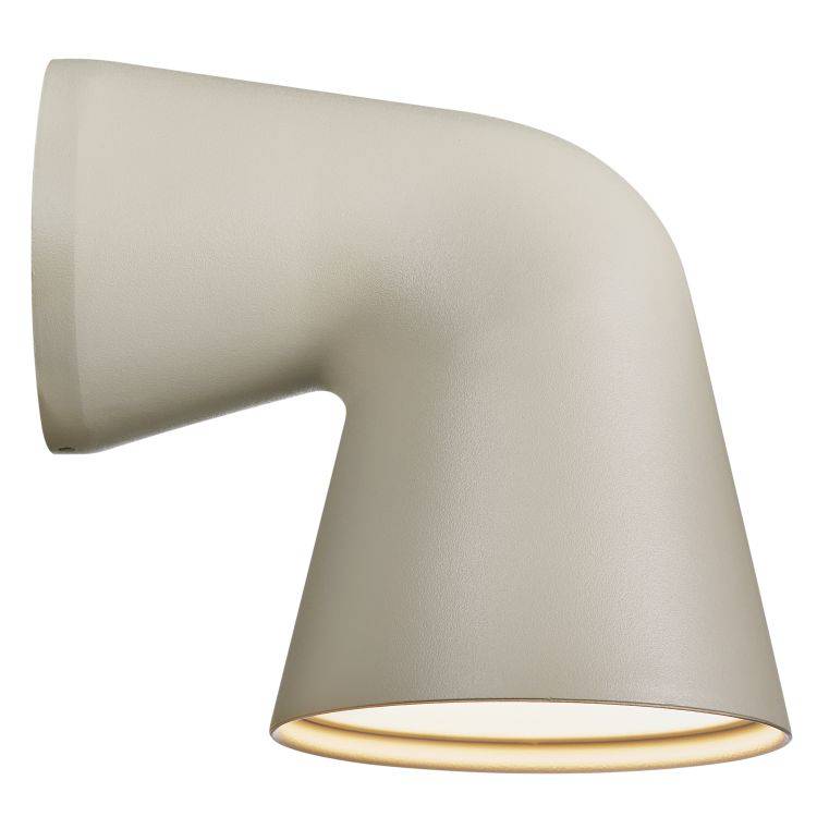 Nordlux Front Single Wall light Sanded - Comet Lighting