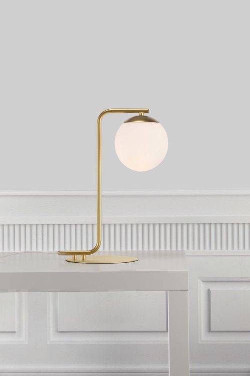 Nordlux Grant  Table Lamp Brass - Comet Lighting