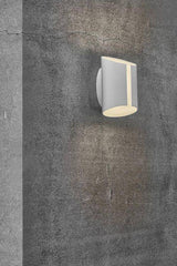 Nordlux Grip Outdoor Up/Down Wall Light White - Comet Lighting