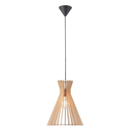 Nordlux Groa 34 Pendant Ceiling Light Wood - Comet Lighting