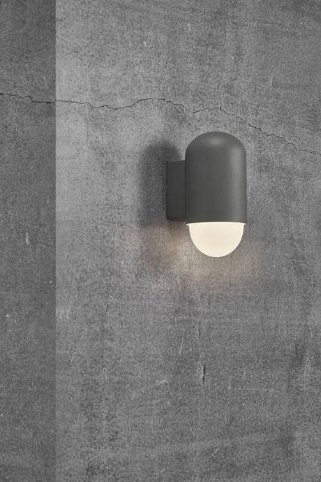 Nordlux Heka Outdoor Wall Light Anthracite - Comet Lighting