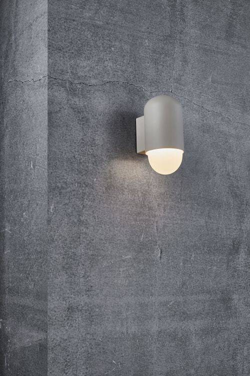 Nordlux Heka Wall light Sanded - Comet Lighting