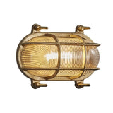 Nordlux Helford Outdoor Wall Light Brass - Comet Lighting