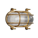 Nordlux Helford Outdoor Wall Light Brass - Comet Lighting