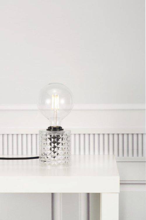 Nordlux Hollywood Table Lamp Clear - Comet Lighting