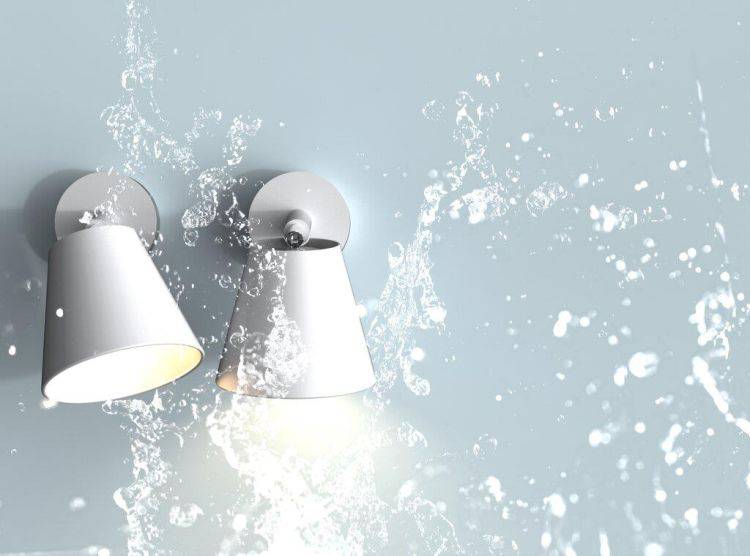 Nordlux IP S6 Wall Light White - Comet Lighting