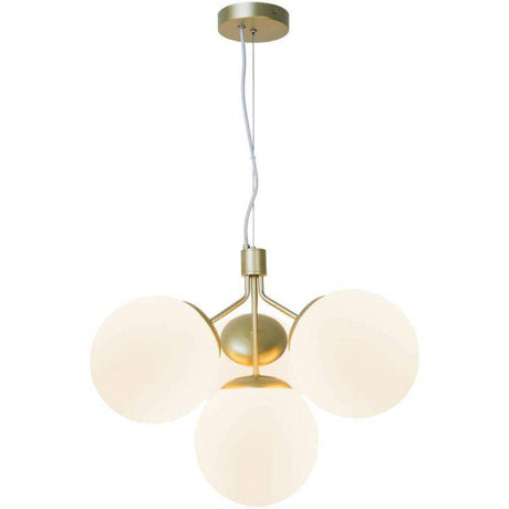 Nordlux Ivona 4Lt Pendant Ceiling Light Brass - Comet Lighting