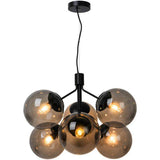 Nordlux Ivona 6Lt Pendant Ceiling Light Black - Comet Lighting