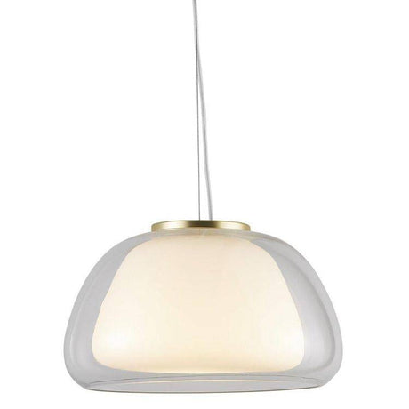 Nordlux Jelly Pendant Ceiling Light Clear/Opal - Comet Lighting