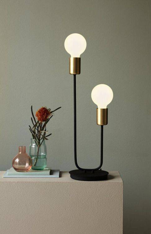 Nordlux Josefine Table Lamp Matt Black - Comet Lighting